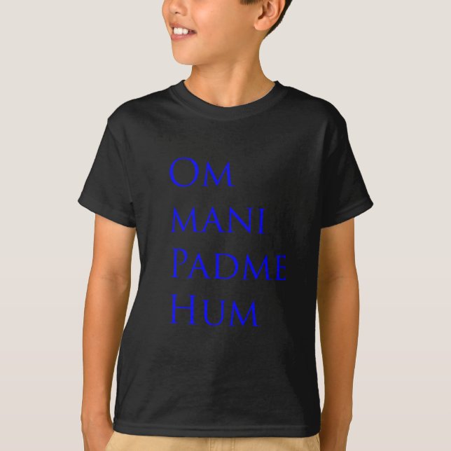 Om Mani Padme Hum T-Shirt (Vorderseite)