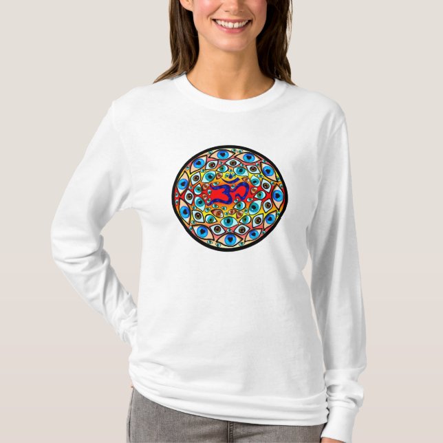 Om mustert Femme Hoody (Vorderseite)