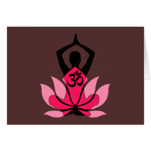 OM Namaste Spirituelle Lotusblume Yoga in Umber