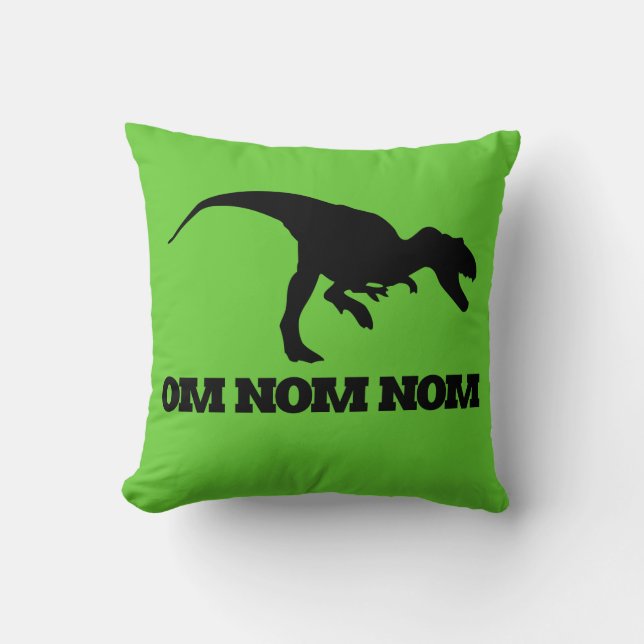 Om Nom Nom Kissen (Vorderseite)