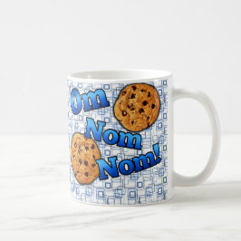 OM Nom Nom, Meme Liebe-Plätzchen Kaffeetasse