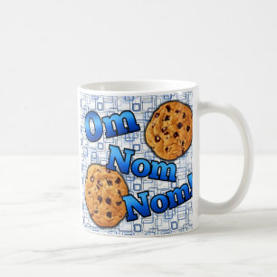OM Nom Nom, Meme Liebe-Plätzchen Kaffeetasse
