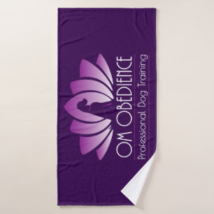 Om Obedience Handtuch Badehandtuch
