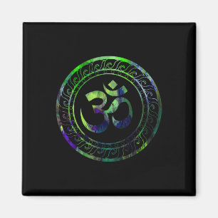 Om Ohm Aum Buddhismus Symbol Yoga Sanskrit _1 Magnet