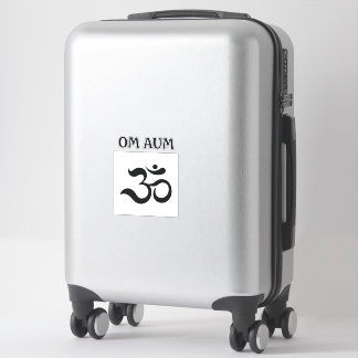 OM OM AUFKLEBER