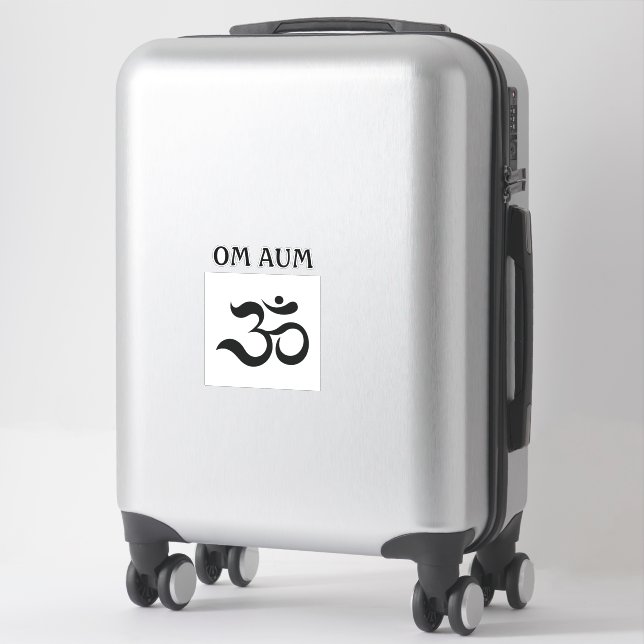 OM OM AUFKLEBER (Koffer)
