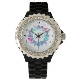 *~* Om Om Blume Lotus Mandala Armbanduhr