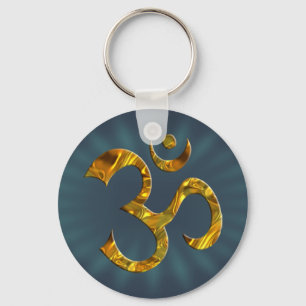 OM/OM - GOLD SCHLÜSSELANHÄNGER