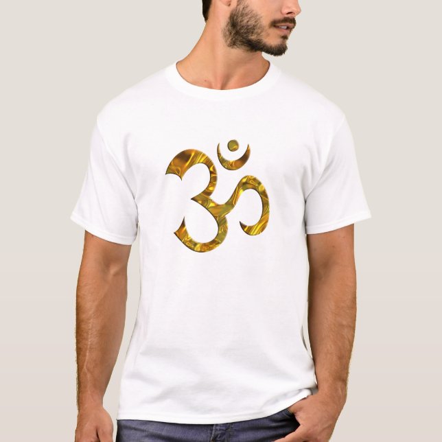 OM/OM - GOLD T-Shirt (Vorderseite)