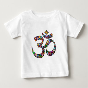 Om Om Namaste Yoga-Symbol Baby T-shirt