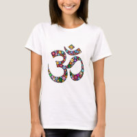 Om Om Namaste Yoga-Symbol