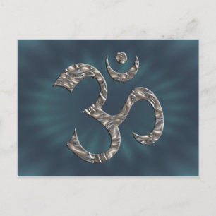 OM/OM - SILVER POSTKARTE