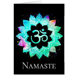 *~* OM OM Symbol Spirituelle Lotus Blume Mandala