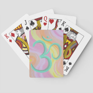 Om Playing Cards Spielkarten