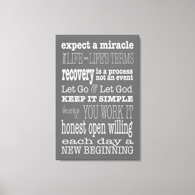 OM Redewendungen & Slogans 2 Leinwand (Vorderseite)