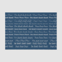 Om Shanti, Peace