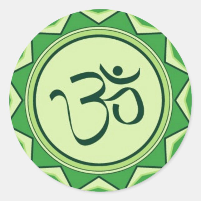 Om - Sticker (Devant)