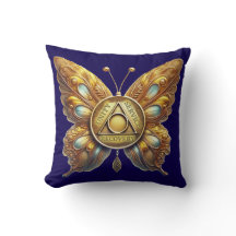 OM-Symbol Butterfly und Gebet