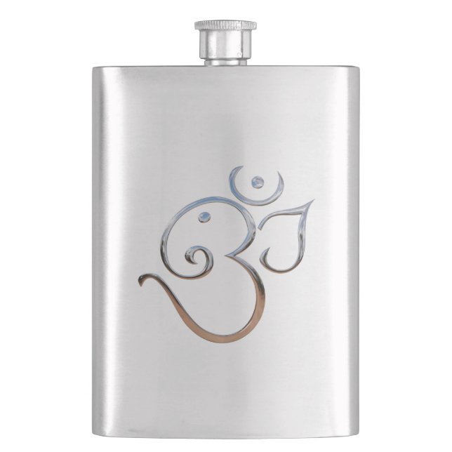 Om Symbol Flachmann (Vorderseite)