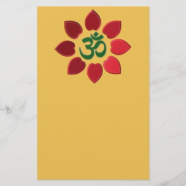 Om-Symbol Flyer (Vorne)