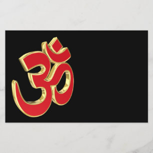 Om-Symbol Flyer