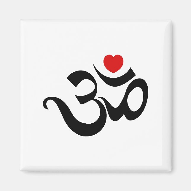 Om Symbol Magnet (Vorne)