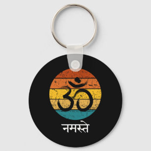 Om-Symbol Namaste Ohm Hindu Zen Tantra Yoga Geist Schlüsselanhänger