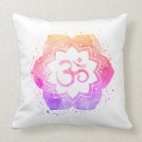 *~* OM-Symbol Ombre Lotos-BlumeMandala