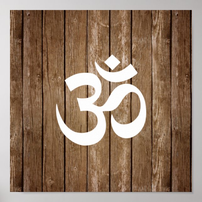 Om Symbol Poster (Vorne)