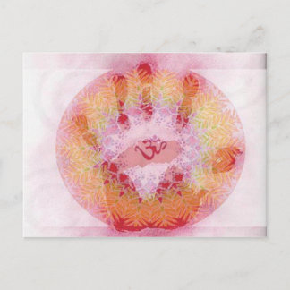 Om Symbol Postkarte