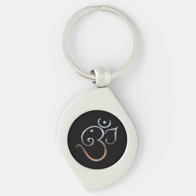 OM-Symbol Schlüsselanhänger (Vorderseite)
