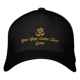 OM Symbol Spiritualität Yoga Stickerei Bestickte Baseballkappe