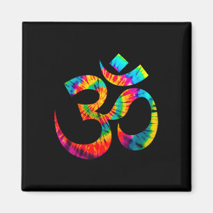 Om Yoga Aum Ohm Hindu spirituelle Meditation Tie D Magnet