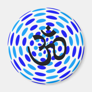Om Yoga - Kühlschrankmagnete Magnet