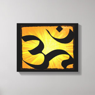 Om Yoga Meditation Zen Leinwand Wandkunst