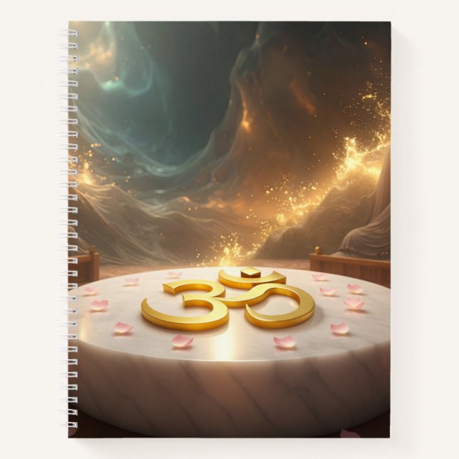 OM - ZEN BUDDHISMUS NOTIZBUCH (Vorderseite)