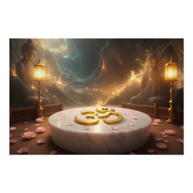 OM - ZEN BUDDHISMUS POSTER (Vorderseite)