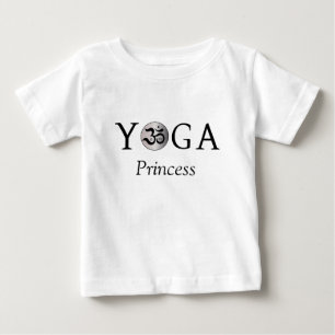 Om zen niedlichen Yogi Yoga Prinzessin Baby Tutu B Baby T-shirt