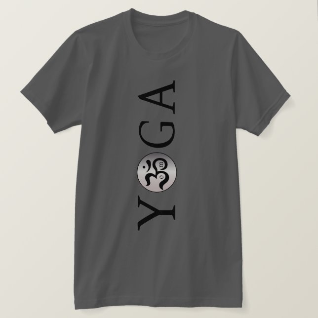 Om Zen Yogi Yoga Training Fitness Shirt (Design vorne)