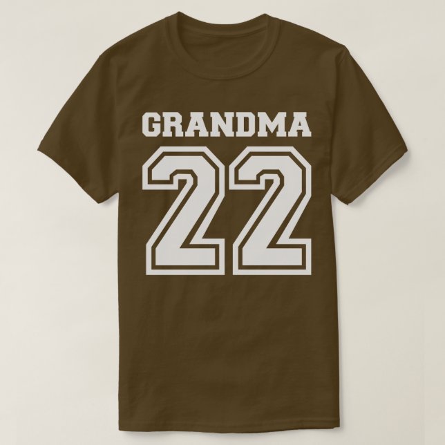 Oma 2022 für Schwangerschaftsankündigung T-Shirt (Design vorne)