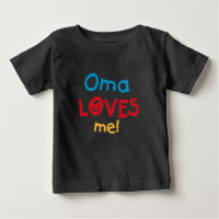 Oma aime mes t-shirts et cadeaux