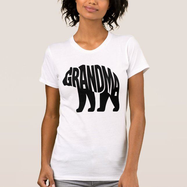 Oma Bär T-Shirt (Vorderseite)