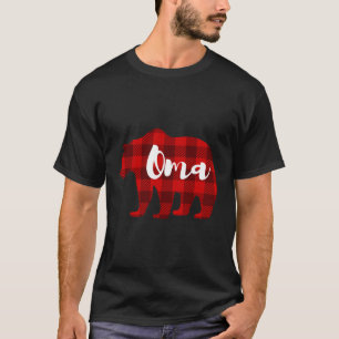 Oma Bear Bear Bekleidung Frauen Geschenke Großelte T-Shirt