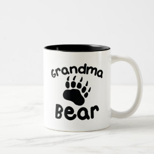 Oma Bear Zweifarbige Tasse