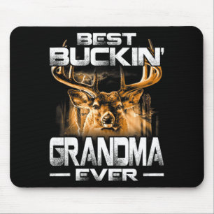 Oma beim Buckeln aller Zeiten T-Shirt Hirschjagd B Mousepad