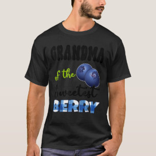 Oma Berry 1. Geburtstag Blueberry Thema Sweetes T-Shirt