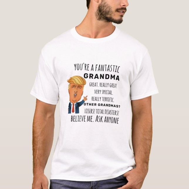 Oma Best Geschenk T-Shirt (Vorderseite)