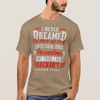 Oma Biker Vintag Großmotte T-Shirt