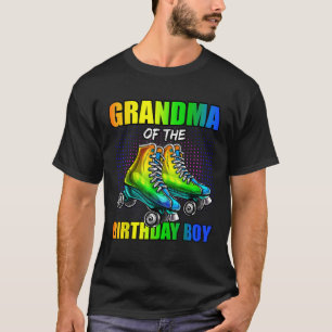 Oma Birthday Boy Roller Skaten Birthday Match T-Shirt