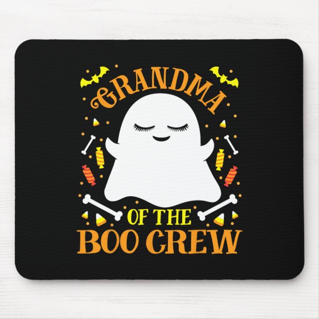 Oma Boo Crew Ghost Matching Family Set Hallowe Mousepad (Vorne)